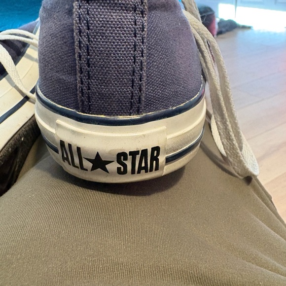 Converse All Star purple and white Sneakers - Picture 3 of 13